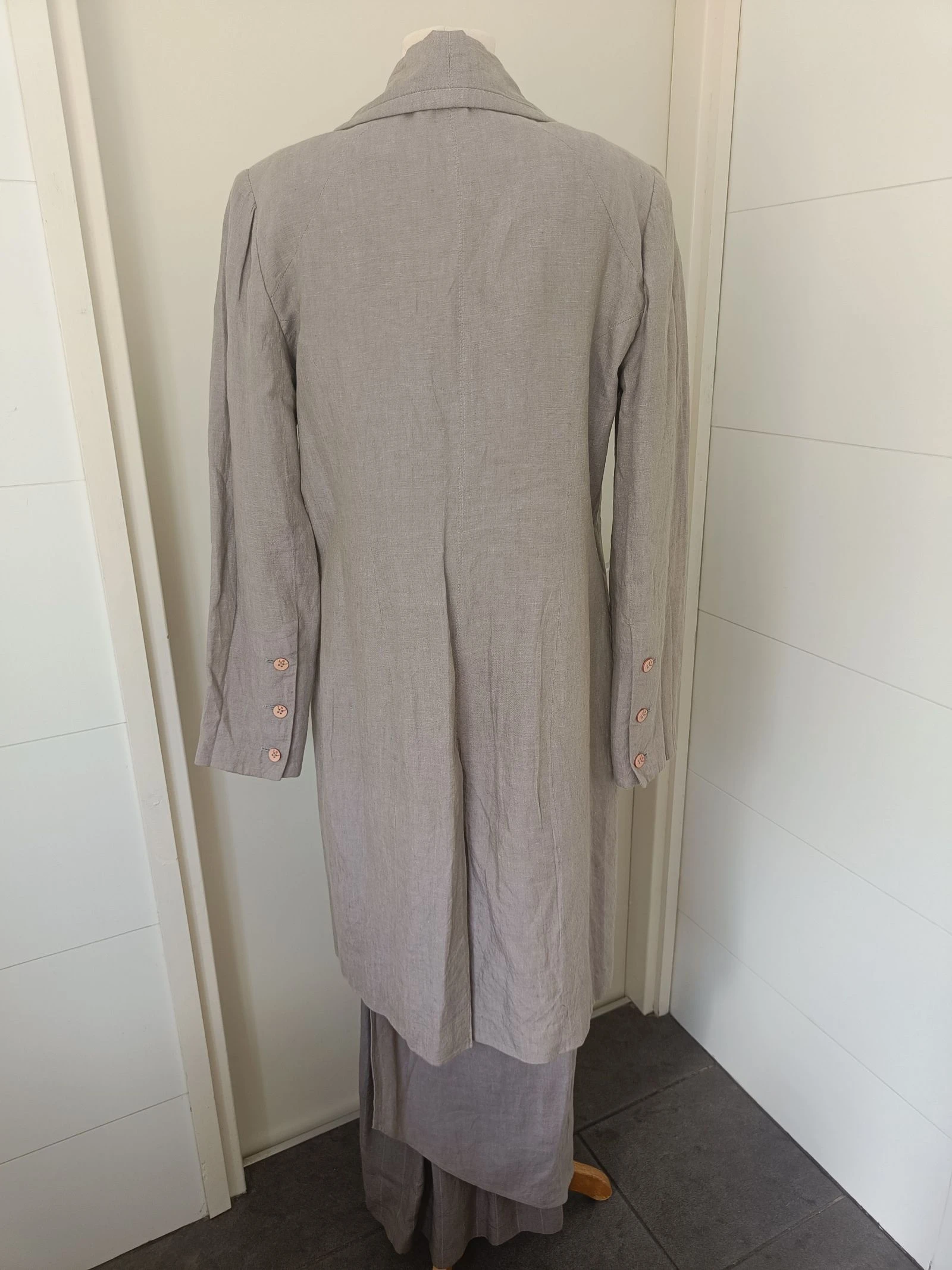 Adorável conjunto de linho de 3 peças da ZNJ – photo 3